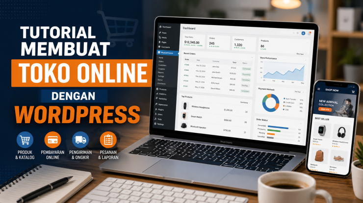 Tutorial membuat toko online WordPress menggunakan WooCommerce untuk pemula
